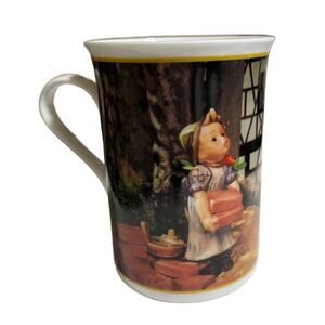 NWOB Danbury Mint M.L. Hummel  June Birthdate Doll Bath Mug Cup